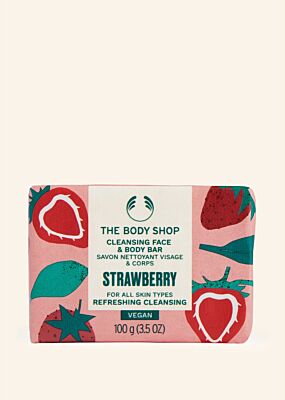 Strawberry Cleansing Face & Body Seife